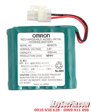 OMRON 48H907N; Pin nuôi nguồn PLC OMRON 48H907N _Pin sạc NiMh 4.8v 1650mAh /Xuất xứ NHẬT